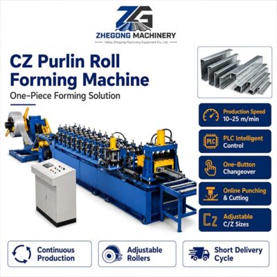 C Z Purlin Roll Forming Machine
