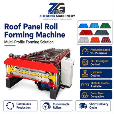 Steel Floor Deck Roll Forming Machine